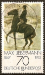 Stamps Germany -  Pinturas impresionistas.