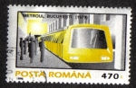 Stamps Romania -  Bucarest subterráneo