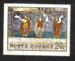 Stamps : Europe : Romania :  Monasterio Sucevita Académicos