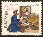 Stamps Germany -  Europa-CEPT.La oficina de correos de 1854.