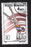 Stamps Romania -  Uneven parallel bars