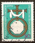 Stamps Germany -  Peregrinación Aachen 1979.