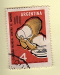 Sellos de America - Argentina -  Scott 746.Contra el hambre