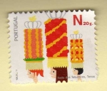 Stamps : Europe : Portugal :  Fiesta popular.