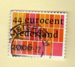Stamps Netherlands -  Scott 1263. Rectángulos.