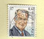 Stamps : Europe : Belgium :  Scott 1752. Rey Alberto II