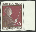 Sellos del Mundo : Europa : Austria : Richard Strauss