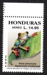 Sellos de America - Honduras -  Fauna Silvestre en Peligro de Extinción 