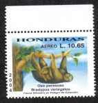 Stamps : America : Honduras :  Fauna Silvestre en Peligro de Extinción 