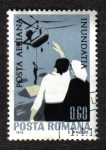 Stamps Romania -  Rescate en helicóptero
