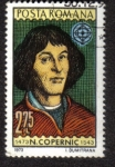 Sellos del Mundo : Europa : Rumania : Nicolaus Copernicus (1473-1543) astronomer