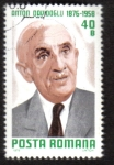 Stamps Romania -  Anton Davidoglu
