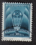 Stamps Romania -  Aviador 