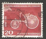Stamps Germany -  236 - 75 anivº del automóvil