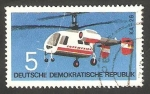 Stamps Germany -  1436 - Avión de la RDA