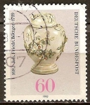 Sellos de Europa - Alemania -  300a Aniv Nacimiento de Johann Friedrich Bottger (fundador de Meissen de China Works).