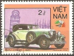 Sellos de Asia - Vietnam -  AUTOS.  ISSOTA  FRASHINI  1928.