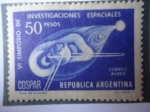 Sellos de America - Argentina -  VI Simposio de Investigaciónes Espciales