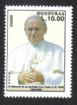 Stamps Honduras -  En Memoria de Su Santidad Juan Paublo II, El Papa 1920-2005