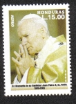 Stamps Honduras -  En Memoria de Su Santidad Juan Paublo II, El Papa 1920-2005