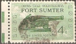 Stamps : America : United_States :  CAÑÒN  DEL  FUERTE  SUMTER .