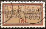 Stamps Germany -  25a Aniv de la Convención Europea para la Protección de los Derechos Humanos.