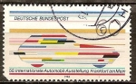 Stamps Germany -  50a Salón Internacional del Automóvil de Frankfurt am Main.