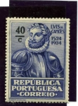 Sellos de Europa - Portugal -  IV Centenario del Nacimiento de Camoens