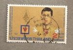 Stamps Thailand -  &0 cumpleaños rey Bhumibol