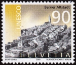 Stamps : Europe : Switzerland :  SUIZA - Ciudad vieja de Berna