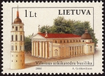 Sellos de Europa - Lituania -  LITUANIA - Centro histórico de Vilna