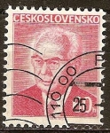 Stamps Czechoslovakia -  Presidente Gustav Husak.