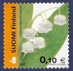 Sellos de Europa - Finlandia -  FINLANDIA Convallaria Majalis A 0,10