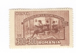 Stamps Romania -  Casa Scoalelor