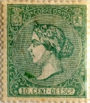 Stamps Spain -  10 centimos