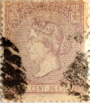 Sellos de Europa - Espa�a -  20 céntimos 1866