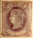 Sellos de Europa - Espa�a -  20 céntimos 1866