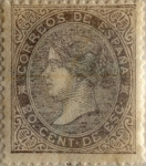 Sellos de Europa - Espa�a -  20 céntimos 1867