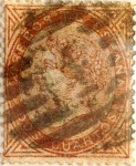 Stamps Spain -  2 cuartos 1867
