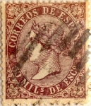 Stamps Spain -  50 milésimos