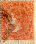 Stamps : Europe : Spain :  12 cuartos 1867