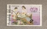 Stamps Asia - Thailand -  12 congreso dental asiatico