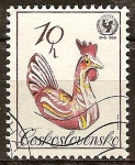 Stamps : Europe : Czechoslovakia :  Juguetes de los niños - 40 aniversario de UNICEF.