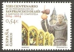 Sellos de Europa - Espa�a -  VIII Centº de la epregrinación de San Francisco de Asis, a Santiago de Compostela