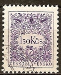 Stamps : Europe : Czechoslovakia :  Sello Fiscal.