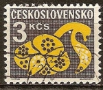 Stamps : Europe : Czechoslovakia :  "SELLO POR"-(plantas).