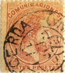 Sellos de Europa - Espa�a -  4 pesetas 1872-73