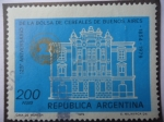 Stamps Argentina -  125º Aniversario de la Bolsa de Cereales de Buenos Aires 1854-1979