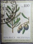 Stamps Argentina -  Olivo - Olea Europea