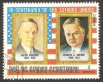 Sellos de Africa - Guinea Ecuatorial -  Calvin Coolidge y Herbert C. Hoover